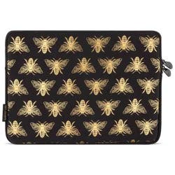 Dabney Lee Buzzfeed Bumble Bee Laptop Sleeve: Neoprene, Botanical Pattern, Fits up to 14"