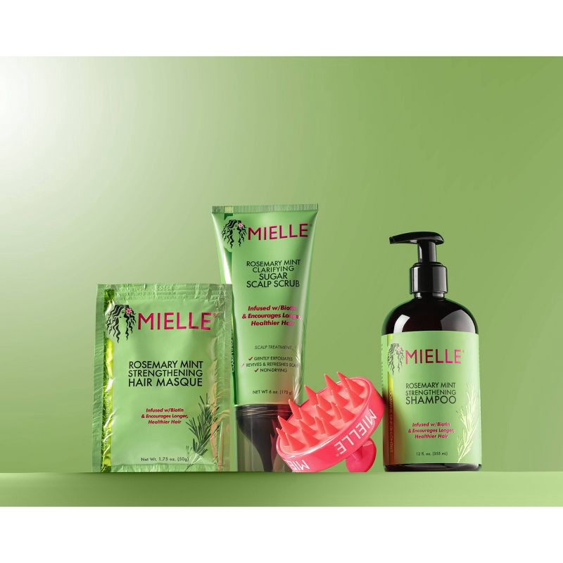 slide 8 of 9, Mielle Organics Rosemary Mint Thickening Hair Treatment Cream Gift Set - 19.75oz/4pk, 19.75 oz, 4 ct