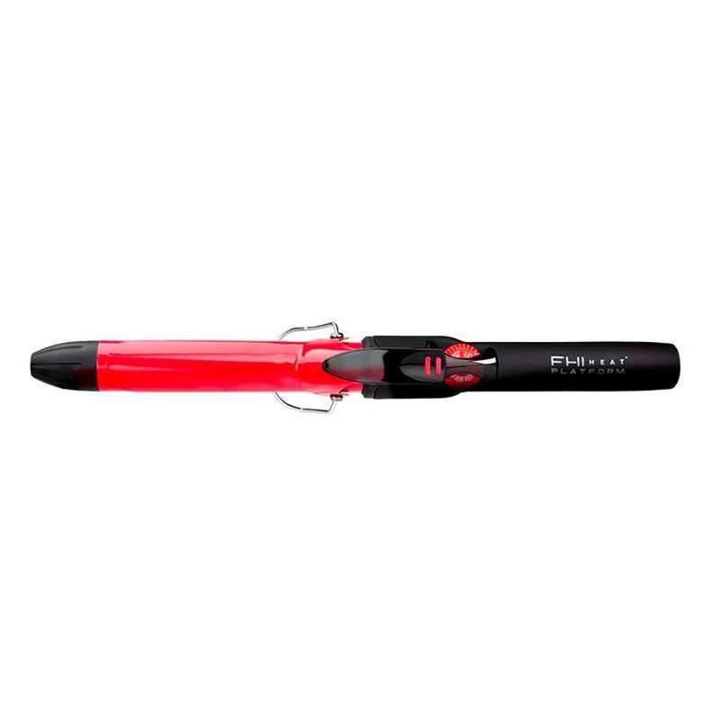 slide 2 of 6, FHI Heat Bounce Curling Iron - Red - 1", 1 ct