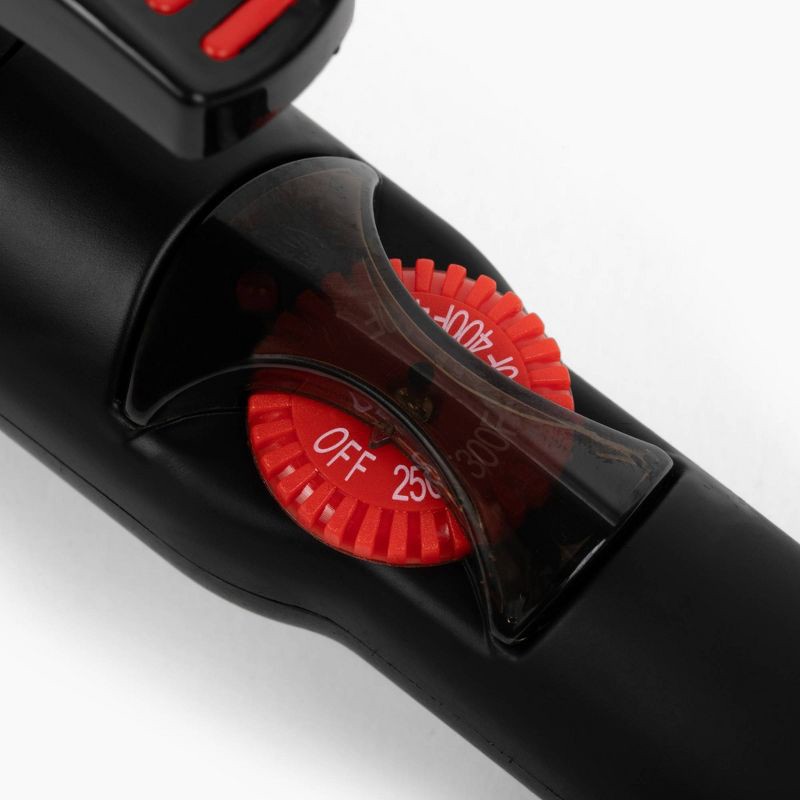 slide 5 of 6, FHI Heat Bounce Curling Iron - Red - 1", 1 ct