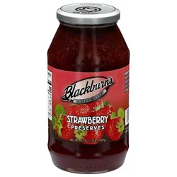 Blackburn's Strawberry Preserves 32 oz