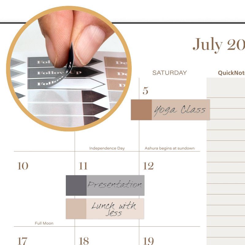 slide 7 of 11, Cambridge Luxe Small Extruded Poly July 2025 to June 2026, 1 ct