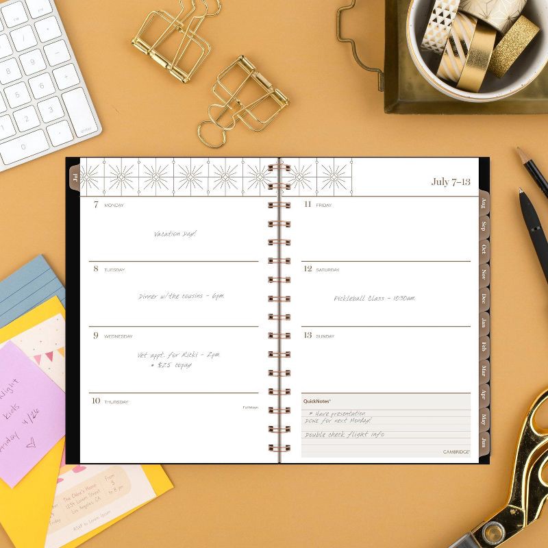 slide 9 of 11, Cambridge Luxe Small Extruded Poly July 2025 to June 2026, 1 ct