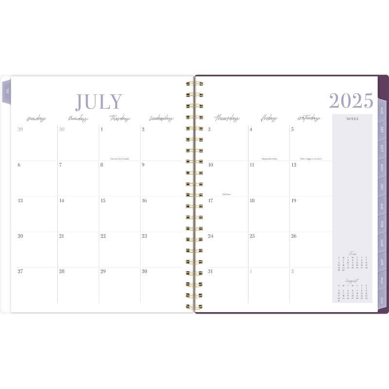 slide 3 of 7, Leah Bisch for Cambridge 2025-2026 Weekly/Monthly Planner 3/4"x 9-3/8"x11" Pettie Floral, 1 ct