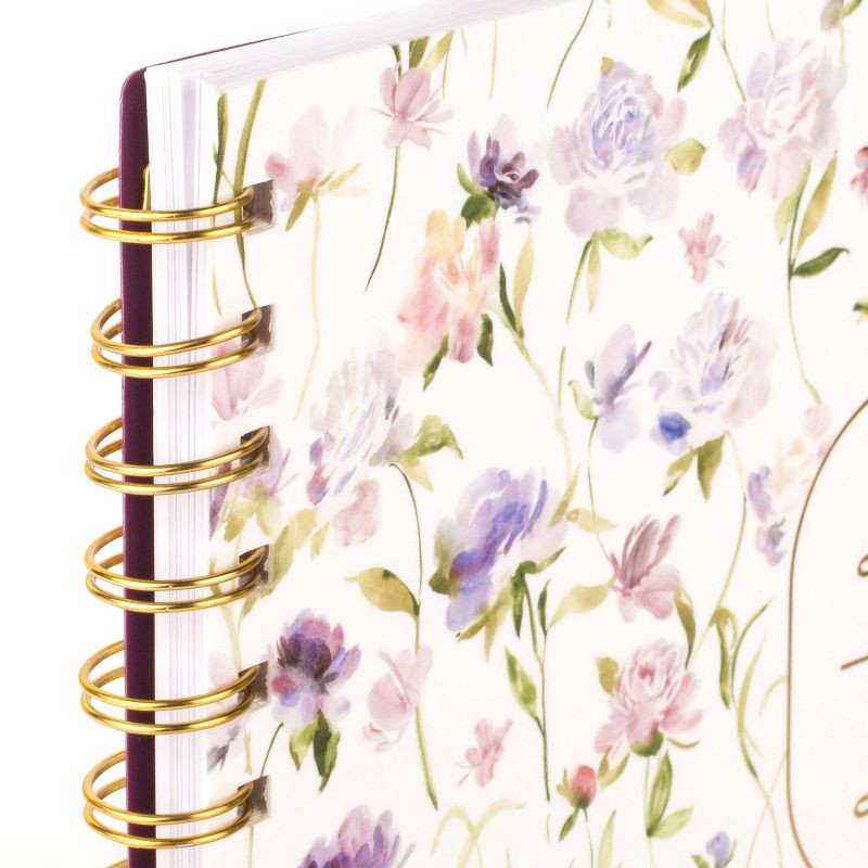 slide 5 of 7, Leah Bisch for Cambridge 2025-2026 Weekly/Monthly Planner 3/4"x 9-3/8"x11" Pettie Floral, 1 ct