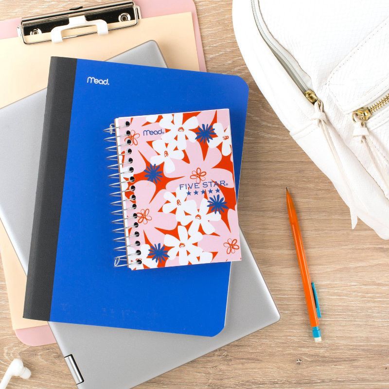 slide 6 of 6, Five Star Fat Lil Cartoon Floral, 1 ct