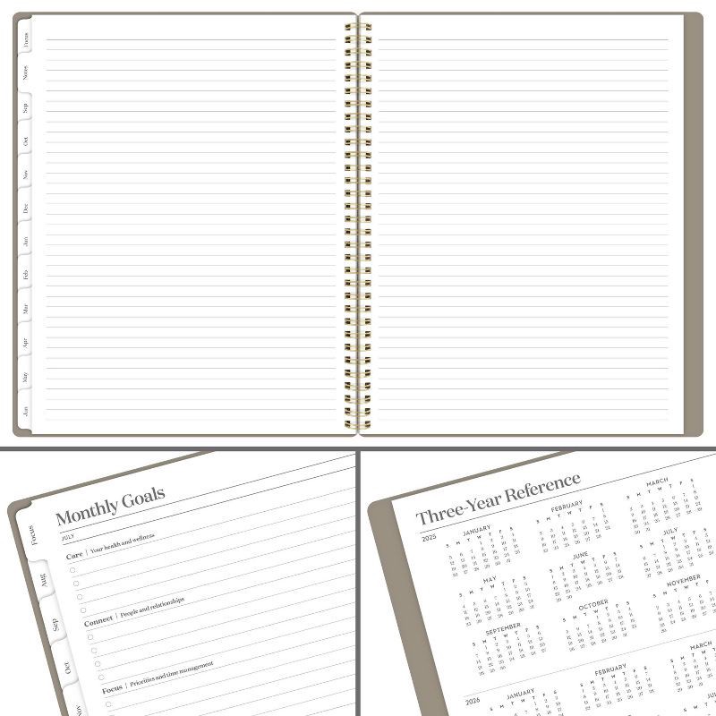 slide 3 of 10, Cambridge Workstyle Long Focus Taupe July 2025 to June 2026, 1 ct