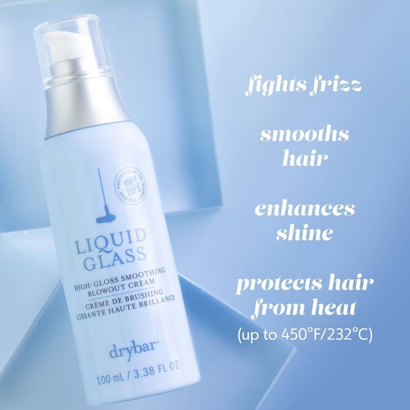 slide 2 of 7, Drybar Liquid Glass High-Gloss Smoothing Blowout Cream - 3.38 fl oz - Ulta Beauty, 3.38 fl oz