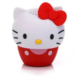 Bitty Boomers Hello Kitty Bitty Boomer Bluetooth Speaker: USB-C Rechargeable Portable Speaker