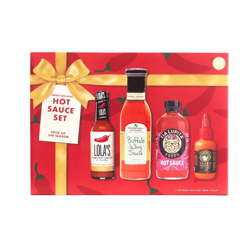 slide 2 of 4, Spice Up The Season Hot Sauce Gift Set, 1 ct