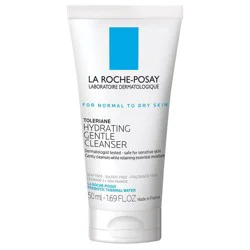 La Roche Posay Toleriane Hydrating Facial Cleanser - Travel Size - 1.69 fl oz: Paraben-Free, Sulfate-Free, Noncomedogenic, Contains Ceramides