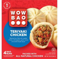 Wow Bao Teriyaki Chicken Bao - 10oz/4ct