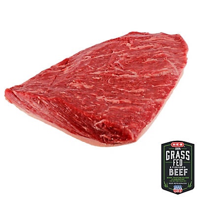 slide 1 of 1, H-E-B Grass Fed Pichana Roast Boneless, per lb