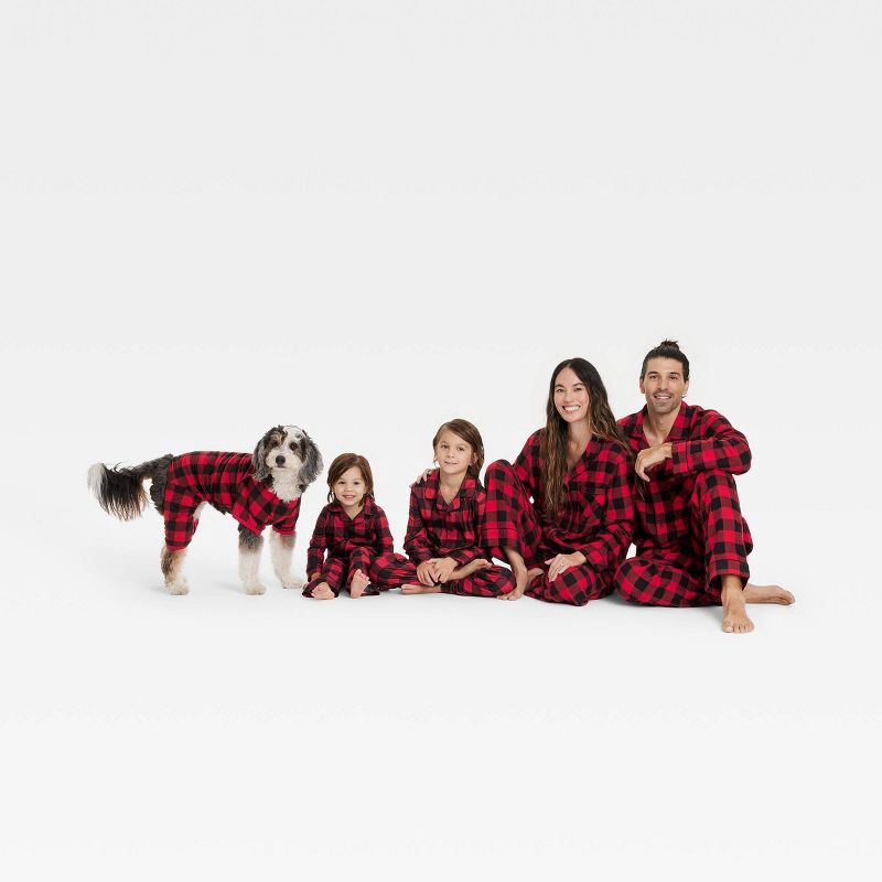 slide 4 of 6, Reindeer Holiday Matching Family Pajama Wearable Blanket - Wondershop™ Brown, 1 ct