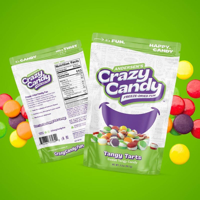 slide 2 of 4, Crazy Candy Freeze Dried Candy - Tangy Tarts - 3.3oz, 3.3 oz