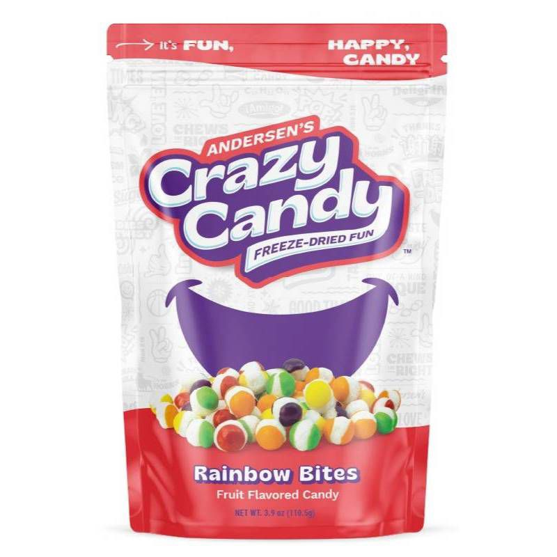 slide 1 of 4, Crazy Candy Freeze Dried Candy - Rainbow Bites - 3.9oz, 3.9 oz