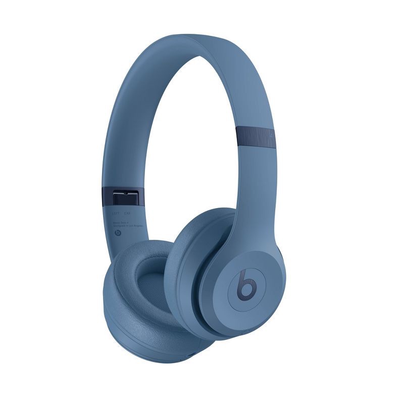 slide 4 of 9, Beats Solo 4 Bluetooth Wireless On-Ear Headphones - Slate Blue, 1 ct