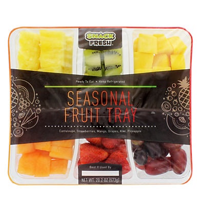 slide 1 of 1, Snack Fresh Seasonal Fruit Tray, 20.2 oz