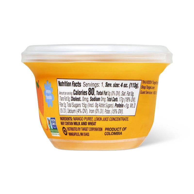 slide 2 of 5, Mango Baby Food - 4oz - Good & Gather™, 4 oz