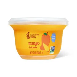 Mango Baby Food - 4oz - Good & Gather™: First Stage Snack for 6 Months Plus, Ready-to-Eat Cup