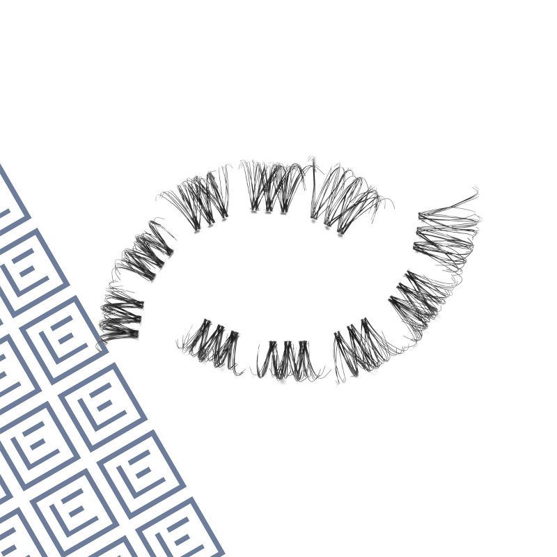 slide 4 of 5, Eylure Volume & Curl Cluster False Eyelashes - 36ct, 36 ct