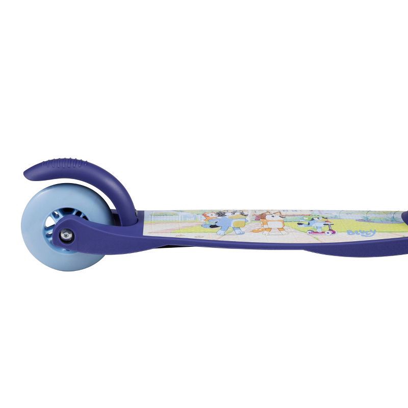 slide 12 of 13, Bluey Mini 3D LUW Kick Scooter with Adjustable Handle Bar: 3 Wheels, ABEC-5 Bearings, 1 ct