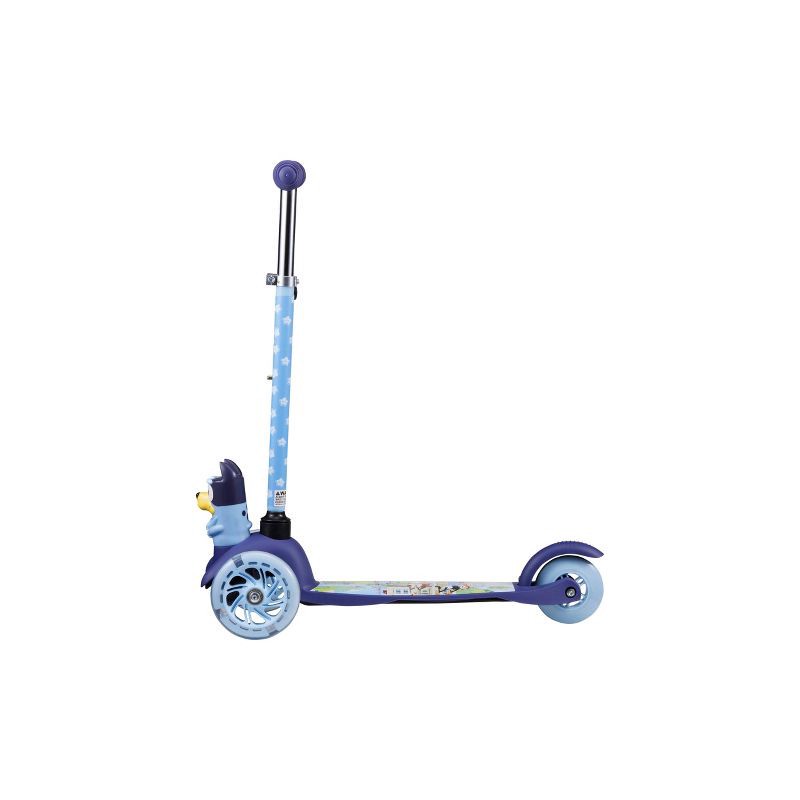 slide 7 of 13, Bluey Mini 3D LUW Kick Scooter with Adjustable Handle Bar: 3 Wheels, ABEC-5 Bearings, 1 ct