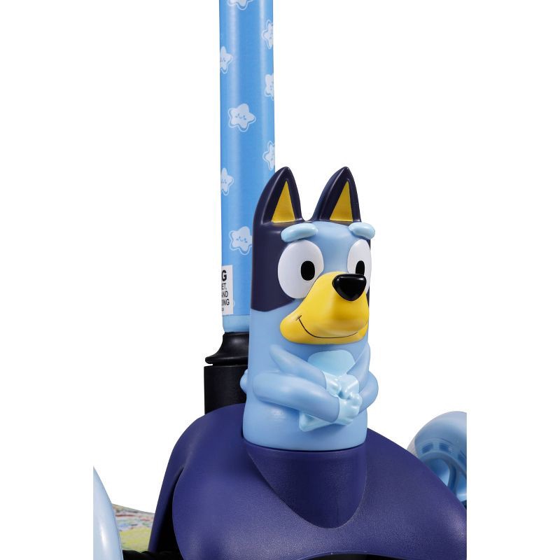 slide 11 of 13, Bluey Mini 3D LUW Kick Scooter with Adjustable Handle Bar: 3 Wheels, ABEC-5 Bearings, 1 ct