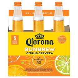 Corona Sunbrew Citrus Cerveza Mexican Import Beer