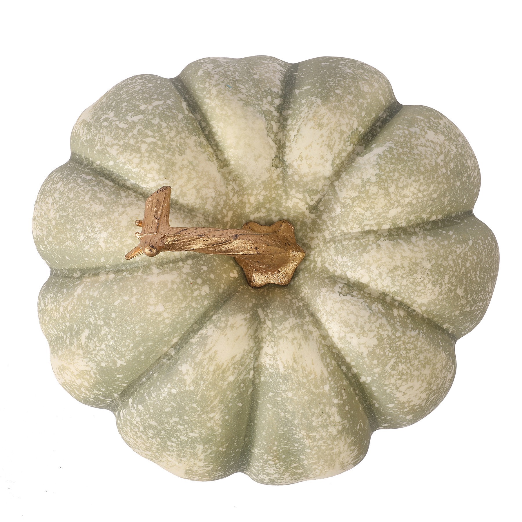 slide 2 of 2, 6.5" Sage Decorative Pumpkin By Ashland, 5 in x 6 in x 5 in