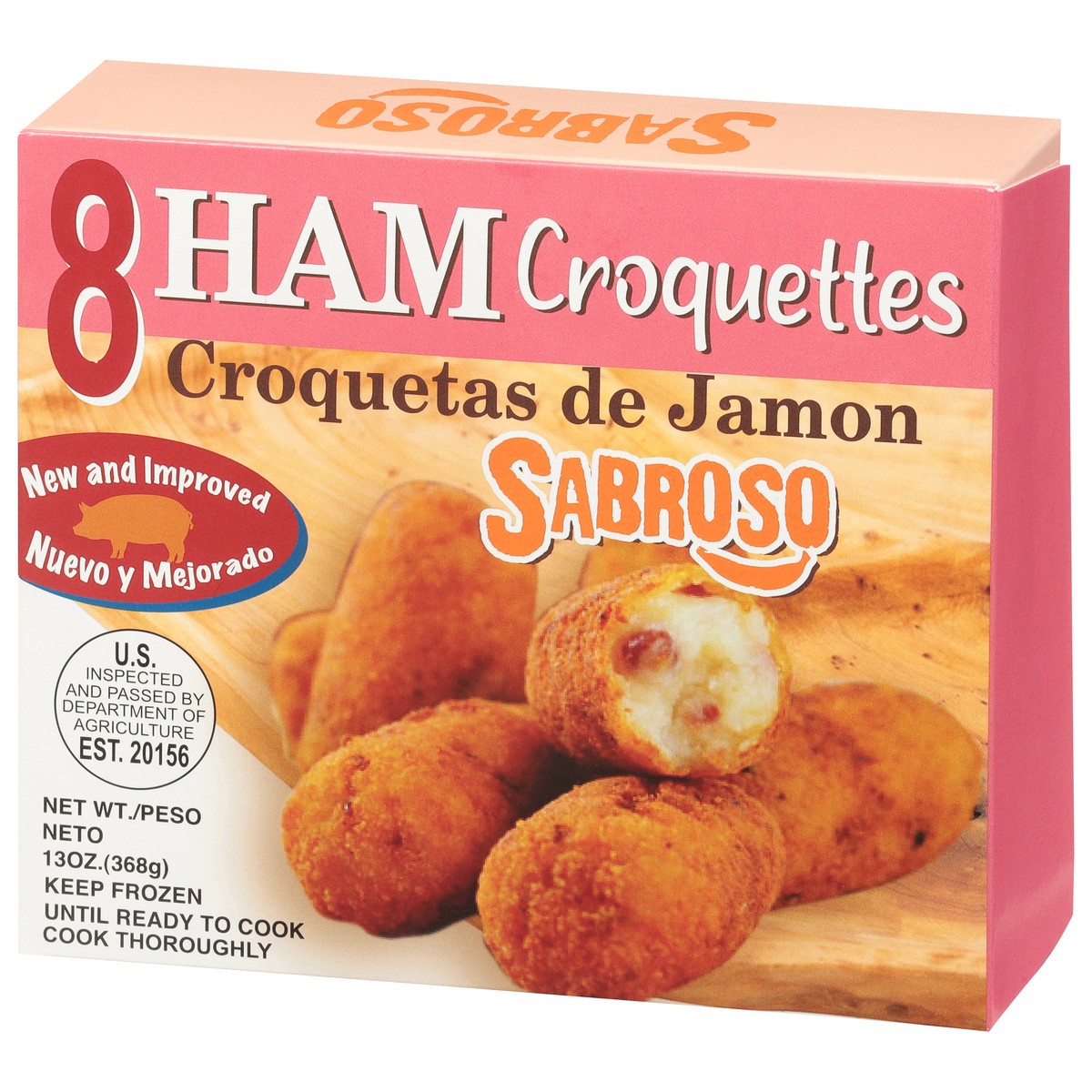 slide 5 of 9, Sabroso Croqueta De Jamon, 9.6 oz