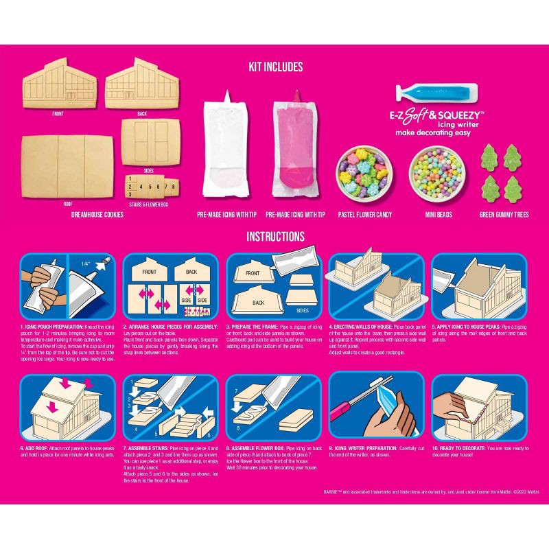 slide 3 of 6, Christmas Barbie Dream House Kit - 24oz, 24 oz