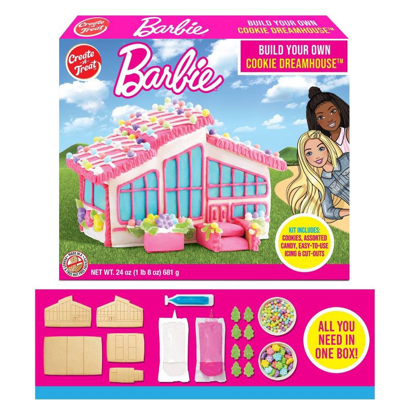 slide 4 of 6, Christmas Barbie Dream House Kit - 24oz, 24 oz
