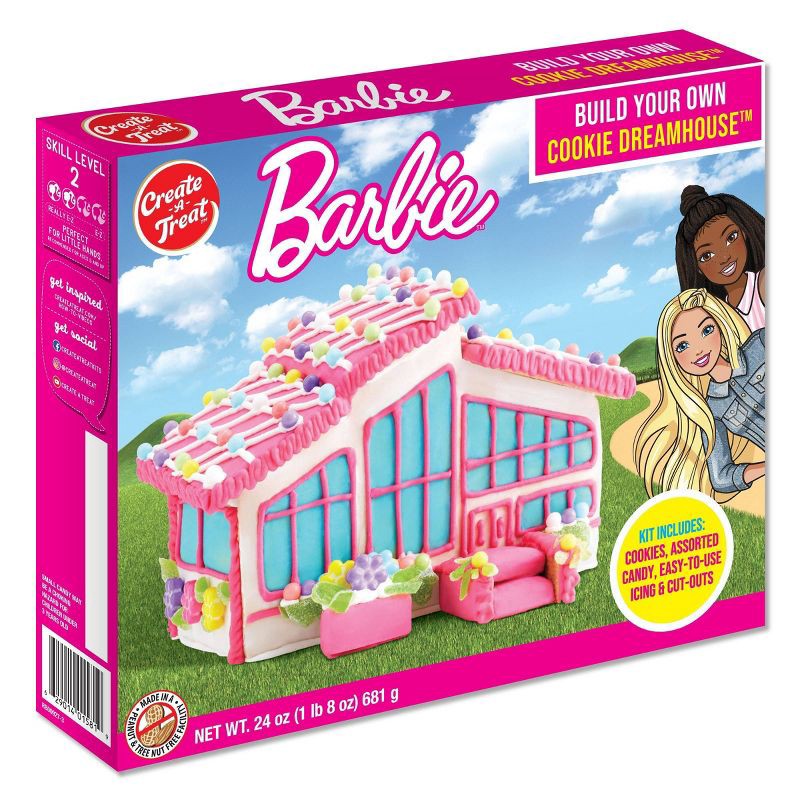 slide 1 of 6, Christmas Barbie Dream House Kit - 24oz, 24 oz