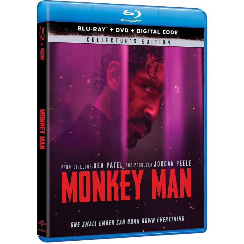 slide 2 of 3, Universal Home Video Monkey Man - Collector's Edition Blu-ray + DVD + Digital, 1 ct