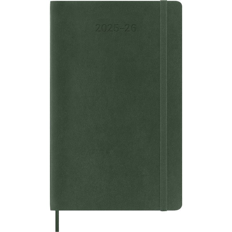 slide 2 of 7, Moleskine 2025-26 18 Month Weekly Academic Planner Long Myrtle Green, 1 ct
