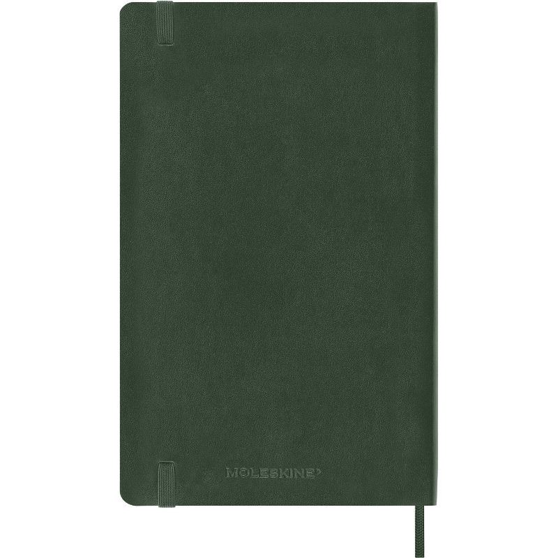 slide 7 of 7, Moleskine 2025-26 18 Month Weekly Academic Planner Long Myrtle Green, 1 ct