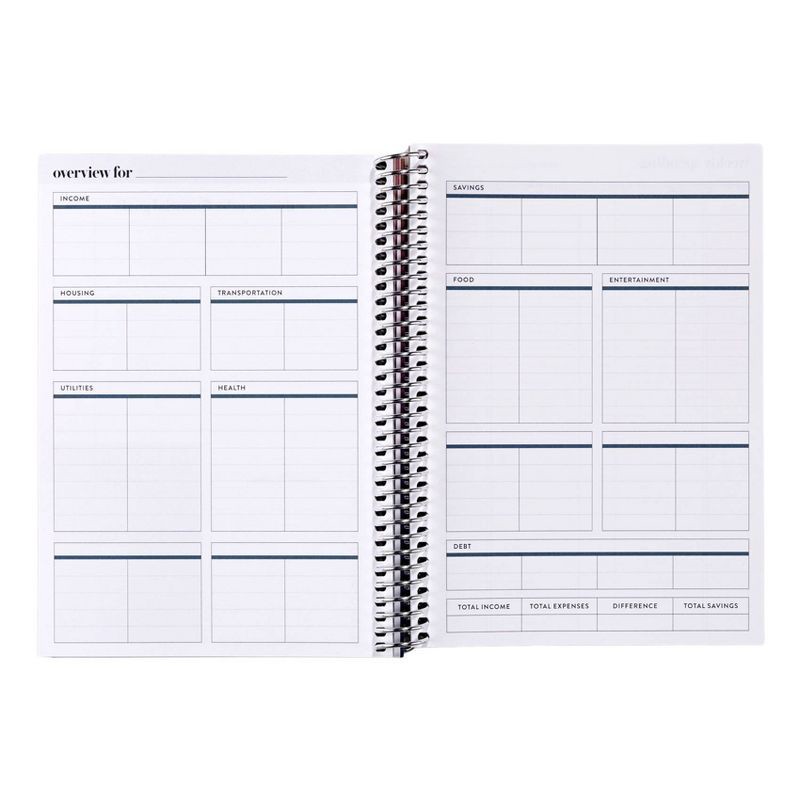 slide 4 of 15, erin condren Budget Journal Classic Striped/Every Little Bit Counts, 1 ct