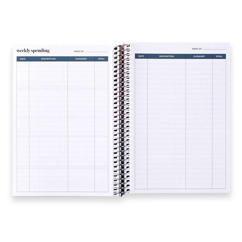 slide 5 of 15, erin condren Budget Journal Classic Striped/Every Little Bit Counts, 1 ct