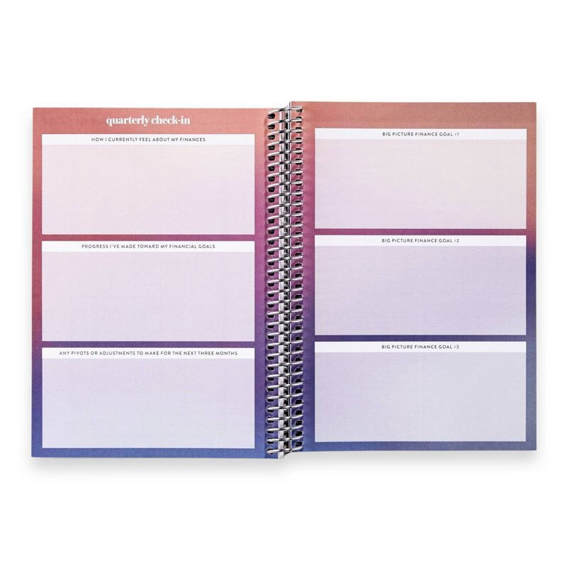 slide 6 of 15, erin condren Budget Journal Classic Striped/Every Little Bit Counts, 1 ct