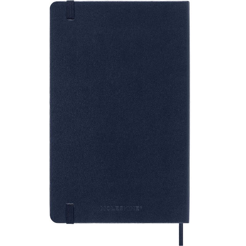 slide 6 of 6, Moleskine 2025-26 18 Monthly Weekly Academic Planner Long Sapphire Blue, 1 ct