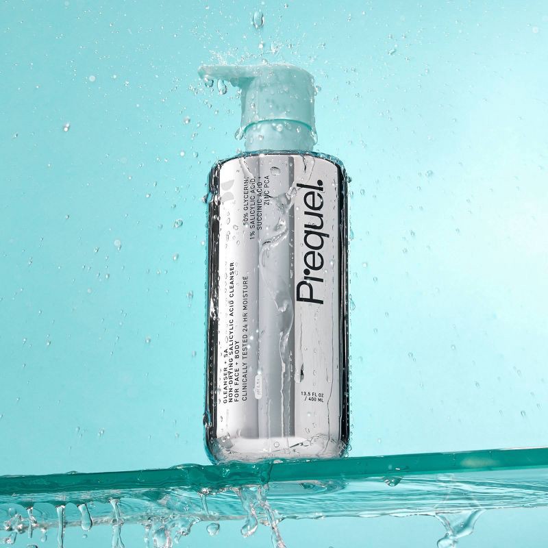 slide 3 of 5, Prequel Gleanser + SA Non-Drying Salicylic Acid Cleanser - 13.5 fl oz, 13.5 fl oz