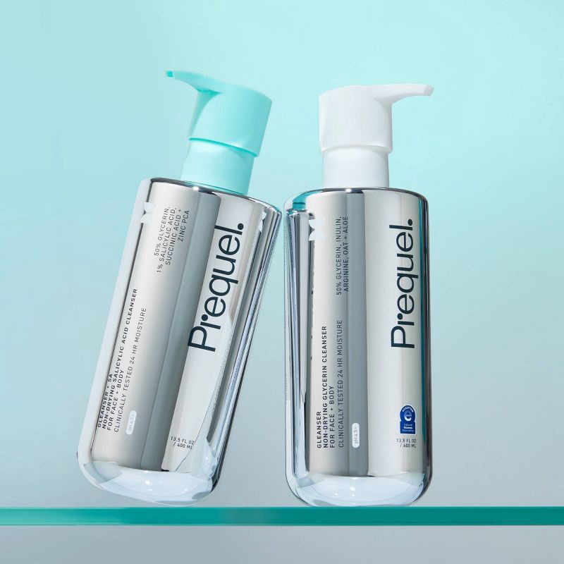slide 5 of 5, Prequel Gleanser + SA Non-Drying Salicylic Acid Cleanser - 13.5 fl oz, 13.5 fl oz