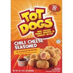 TotDogs Chili Cheese - Frozen - 20.1oz