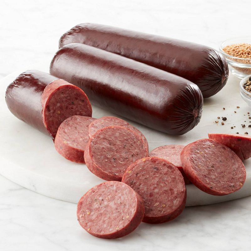 slide 3 of 3, Hickory Farms Signature Beef Summer Sausage - 7oz, 7 oz