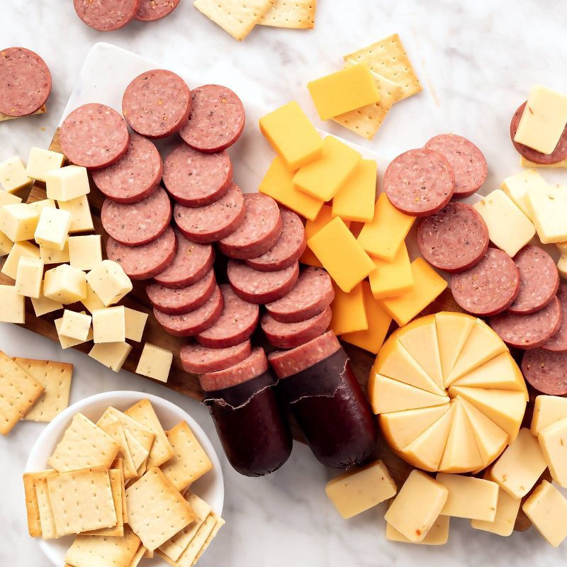 slide 4 of 5, Hickory Farms Gluten Free Christmas Farmhouse Summer Sausage - 7oz, 7 oz