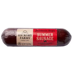 Hickory Farms Gluten Free Christmas Farmhouse Summer Sausage - 7oz