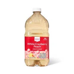 Peach White Cranberry Juice - 64 fl oz Bottle Market Pantry™