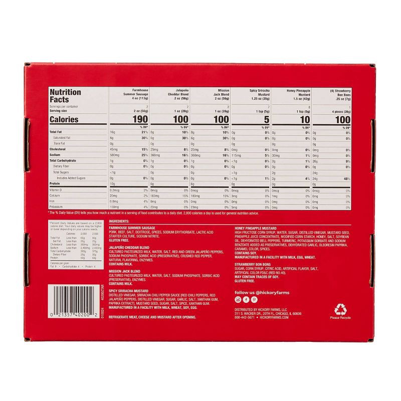 slide 2 of 5, Hickory Farms Christmas Gift Set Farmhouse Flavors Selection - 11.75oz, 11.75 oz