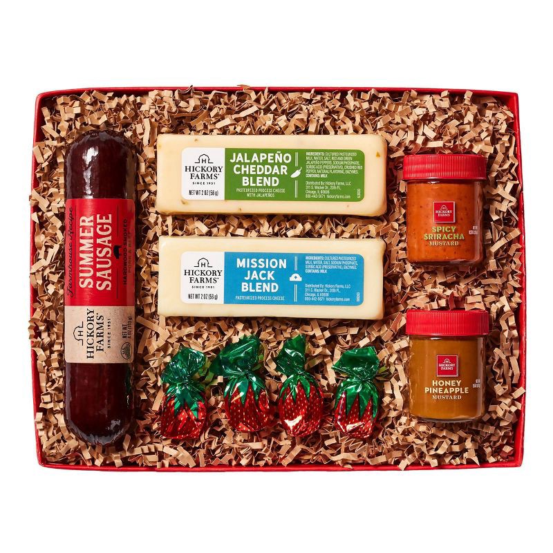 slide 3 of 5, Hickory Farms Christmas Gift Set Farmhouse Flavors Selection - 11.75oz, 11.75 oz